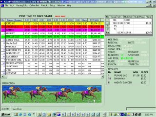 Tab Horse Racing Software Program System Predict Winner
