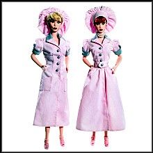 Love Lucy BARBIE~ Lucy and Ethel in Job Switching, episode 39 Pink