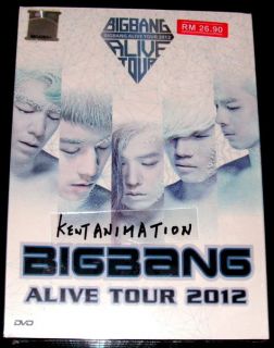 DVD BIGBANG Alive Tour 2012 Big Bang