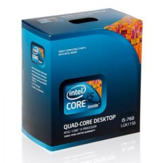 Intel BX80605I5760 SLBRP Core i5 760 8M Cache 2 80 GHz i5 760 New