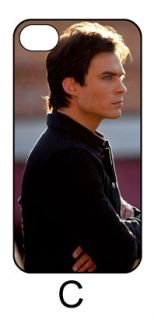 Ian Somerhalder Vampire Diaries Damon iPhone 4 4S 5 Hard Cover Case