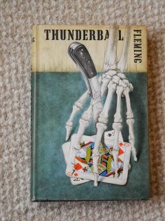 Ian Fleming Thunderball First UK Edition 1961 Original DJ James Bond