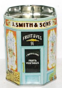 Ian Logan Bentleys J Smith Sons Produce Store Tin Box Container