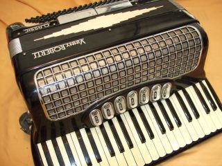 Vinny Roberts Custom Accordion Accordian Made in Italy case included