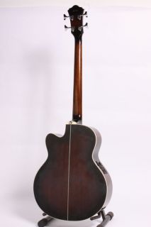 Ibanez AEB10E Acoustic Electric Bass Guitar Dark Violin Sunburst