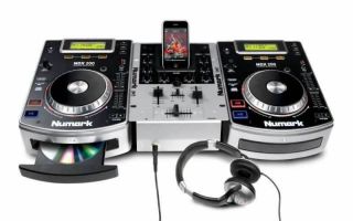 Numark ICD DJ in A Box Complete CD iPod DJ System
