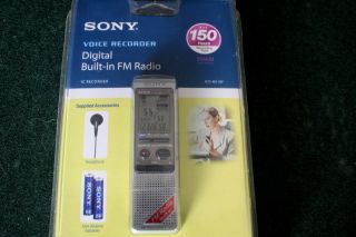 Sony ICD B510F 256 MB 150 Hours Handheld Digital Voice Recorder