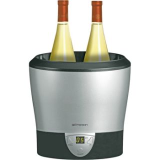  Portable Electronic Wine Cooler Ice Bucket Chiller 2 Bottle
