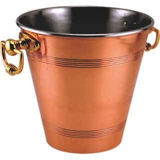 Copper Wine Chiller and Champagne Bottle Ice Bucket 