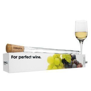 Corkcicle Wine Chiller Lose the Ice Bucket   The Cork that chills wine
