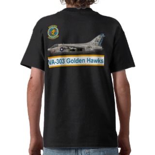 Corsair II VA 303 Golden Hawks Tee Shirt 