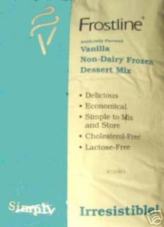 Vanilla Soft Serve Ice Cream Mix Cappuccino Smoothies