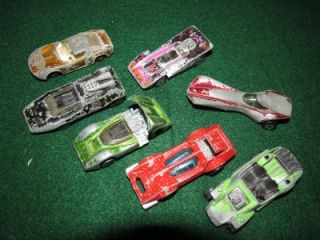 Hot Wheels Redline Cars; iceT, Paddy Wagon, Bugeye, Shelby, McLaren