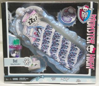 Monster High Abbey Bominable Ice Bed Brand New in Hand
