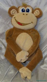 Adorable Idea Nuova Plush Big Soft Smiling Monkey Hugging Pillow Buddy