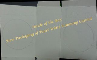 Pearl White Slimming Capsule Weight Loss Pill Blue