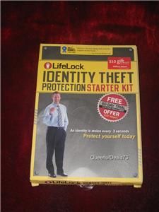 Lifelock Identity Theft Protection Starter Kit Fast Free SHIP