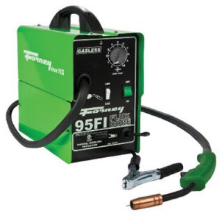 120 Volt Inout 95 Amp Output Uses Gasless Flux Core Wire Welds Up to 3