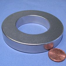 Neodymium Magnet N42 3ODX1 65IDX 5H Neodymium Ring Magnet Lot 1
