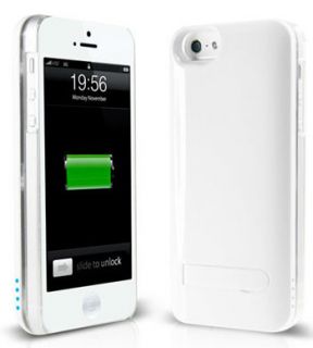 2013 iFans Apple iPhone 5 Verizon WHITE Battery Pack Case cooler than