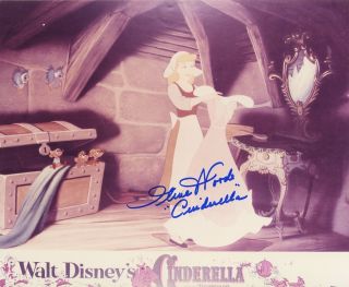 Ilene Woods Walt Disneys Cinderella Autographed