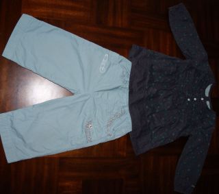 Sergent Major IKKS girls Blouse Top pants Sets 18 months / 2T French