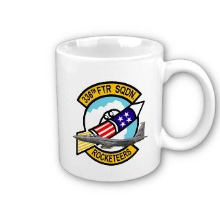 336th Fighter Squadron F 15E Eagle Coffee Mug 