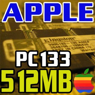 512MB PC133 Apple Mac G4 PowerMac G3 iMac Memory RAM