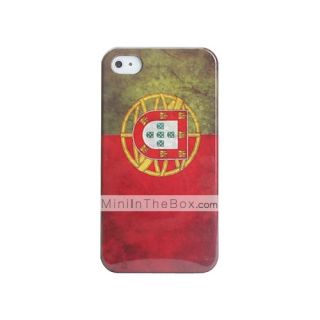 USD $ 2.99   Antique Portugal Flag Case for iPhone 4 and 4S,