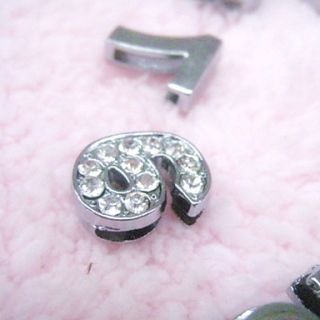USD $ 1.19   Rhinestone Decorated 10 Number Style DIY Decoration for