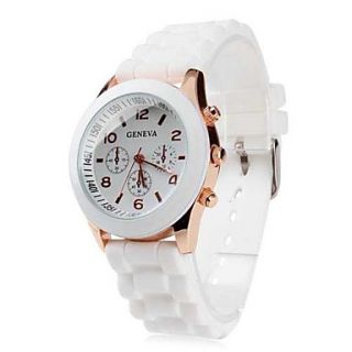 USD $ 4.79   Unisex Plastic Analog Quartz Wrist Watch (Assorted Colors