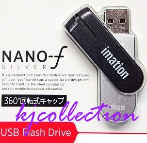 Imation 16GB 16g USB Flash Drive Pen Disk Silver Nano F