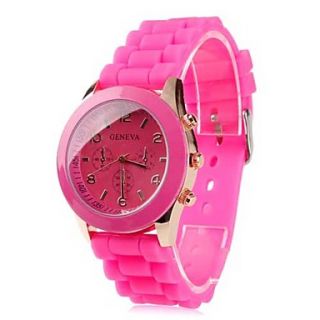 USD $ 4.79   Unisex Plastic Analog Quartz Wrist Watch (Assorted Colors