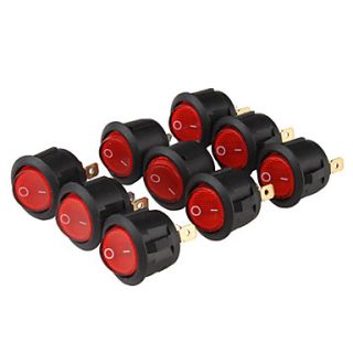 Red LED Indicator   Black (10 Pack), Gadgets