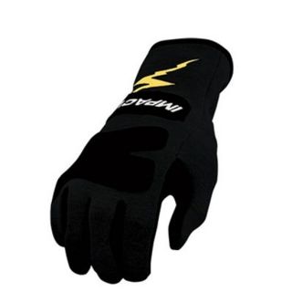 New Impact Racing Black SFI 3 3 5 JG4 Jr Racing Gloves Size Large