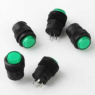 R16 503 Pushbutton Switch for Electronics DIY (Lock, 5 Pieces a pack