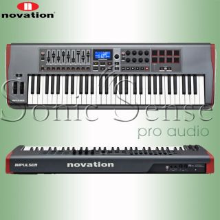 Novation Impulse 61 Key MIDI Controller Keyboard IMPULSE61 2yr