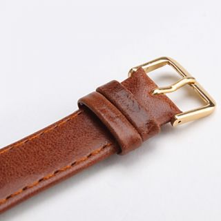 USD $ 1.29   Unisex PU Leather Watch Strap 18MM(Brown),