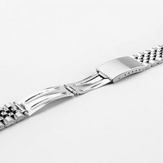 USD $ 2.79   Unisex Stainless Steel Watch Band 18MM (Silver),