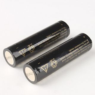 EUR € 9.10   Ultrafire Genopladeligt Li ion batteri 18.650 (3,7 V