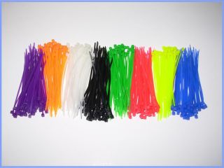 100pcs Cable Tie Zip Lock 2 2 x 100mm 4 inch with 9 Color Buy 2 Get 1