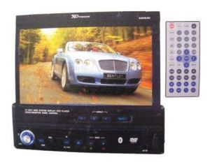XO Vision X406NAV 7 inch in Dash Touch Screen DVD Player with