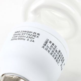 USD $ 9.99   E27 23W Natural White Light Energy Saving Bulb (220 240V