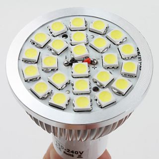 EUR € 5.79   gu10 24 5050 SMD 3.5W 300lm 6000 6500k branco natural