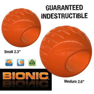 Bionic Indestructible Dog Toys Guaranteed or Replaced Bionic Ball Chew