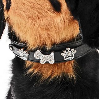 EUR € 7.63   Regolabile strass Crown Style Collare per cani (Collo