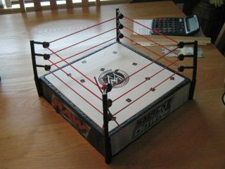 WWE Wrestling ring for 6inch action Figures comes with chair WWE belt