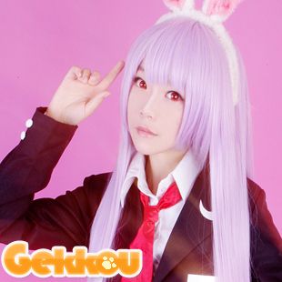 Reisen Udongein Inaba Long Straight Full Party Customs Cosplay Wig G16