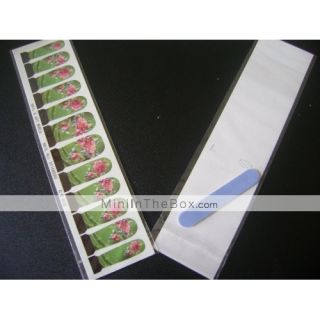 EUR € 1.28   12st nail art folie armor wraps patch stickers geel