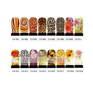 EUR € 1.28   12st nail art folie armor wraps patch stickers geel